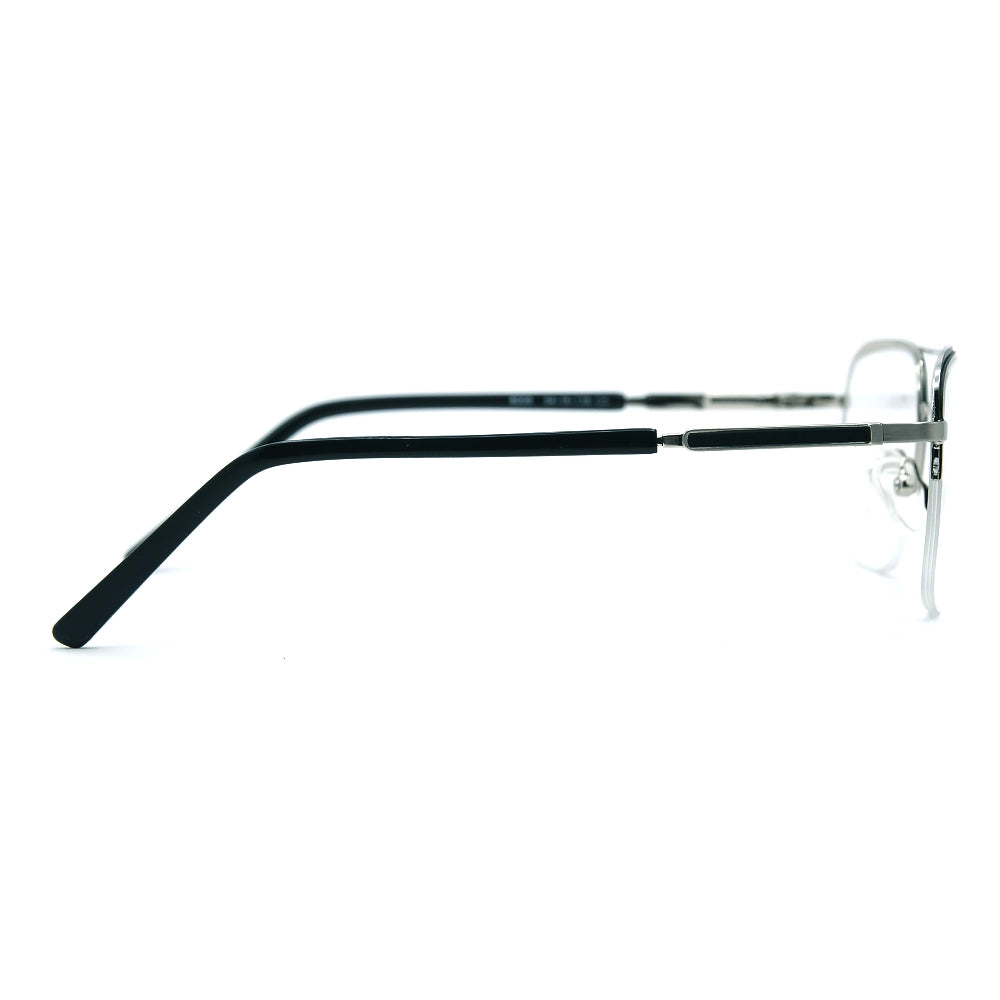 Aviator Half-Rim Glasses 7439-zoom-2