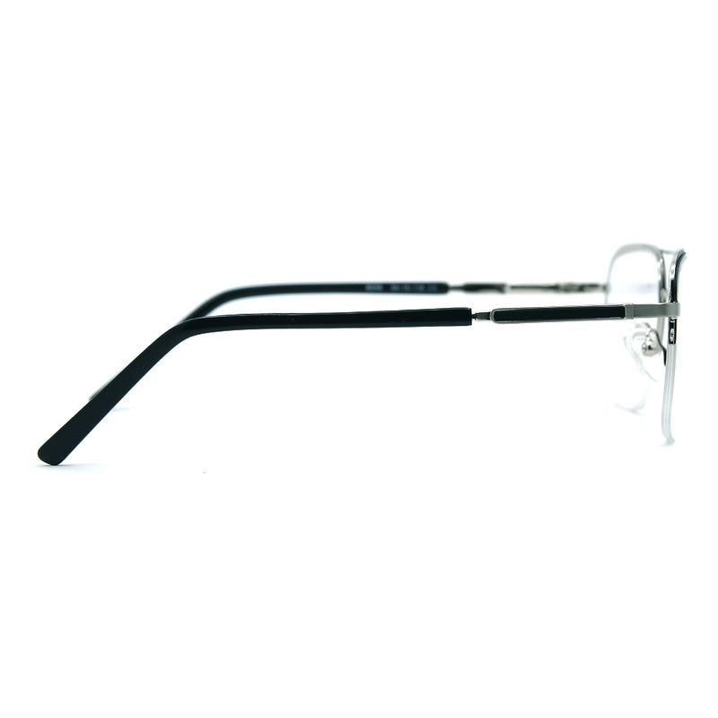 Aviator Half-Rim Glasses 7439-zoom-