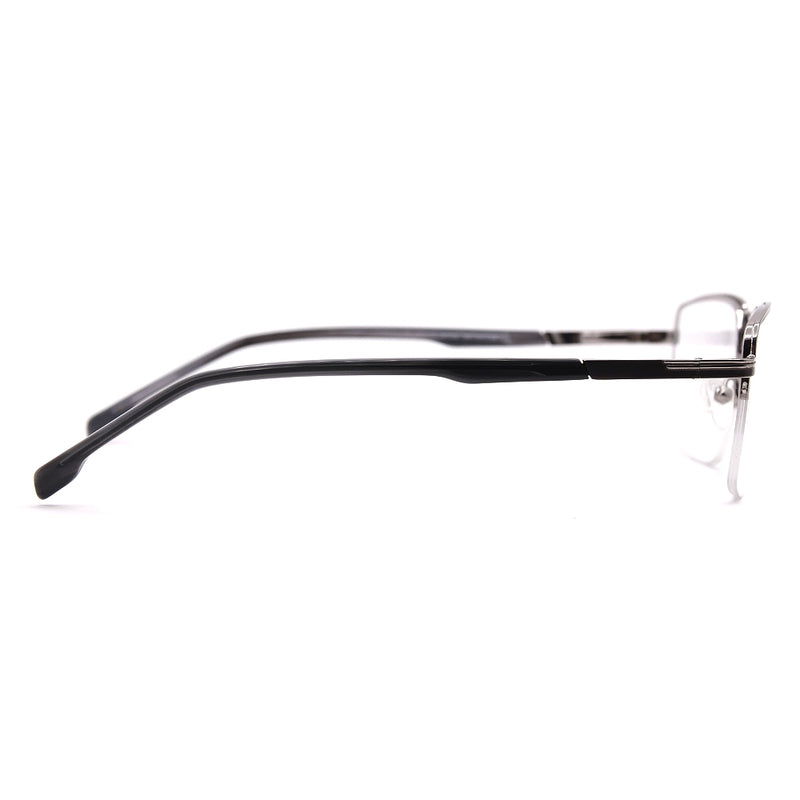 Aviator Half-Rim Glasses 7453-zoom-