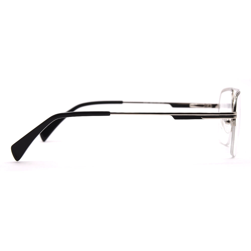 Aviator Half-Rim Glasses 7475-2