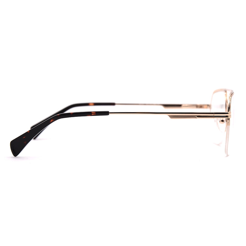 Aviator Half-Rim Glasses 7457-zoom-