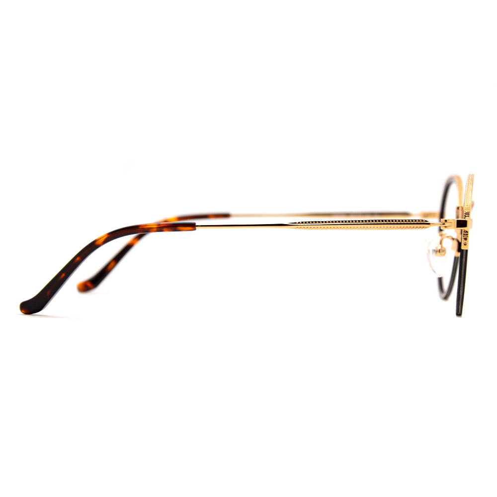 Titanium Round Glasses 7905-zoom-2