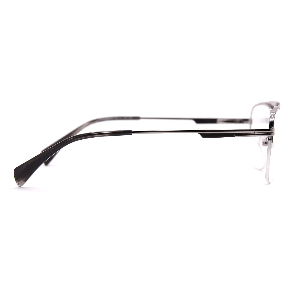 testAviator Half-Rim Glasses 7469-2