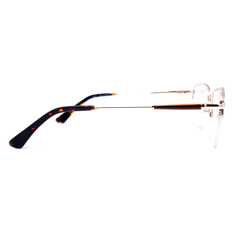 Hafl-Rim Glasses 9517