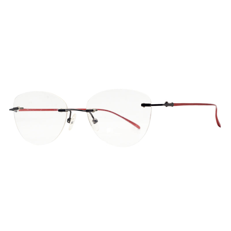 Butterfly Rimless Glasses 1541-zoom-