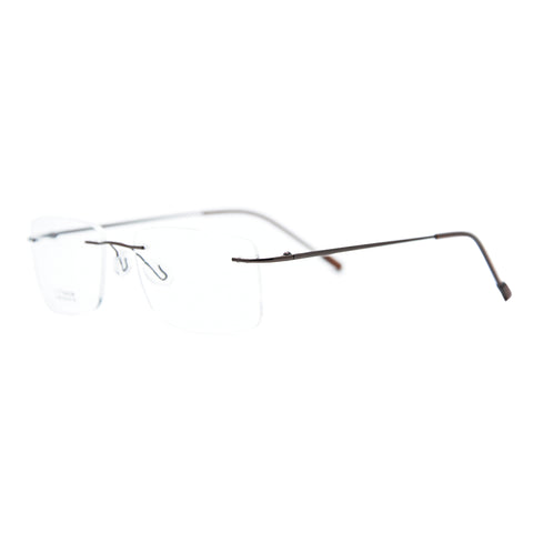 Titanium Rimless Glasses 5599