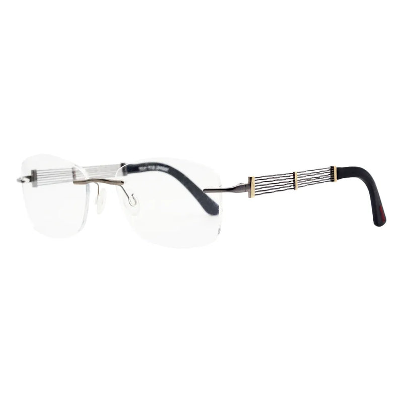 Square Rimless Glasses 1471-zoom-