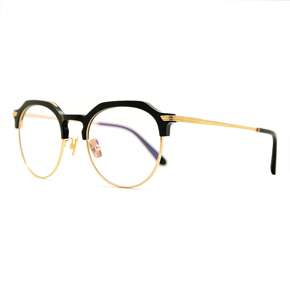 Titanium Square Glasses 7916-zoom-3