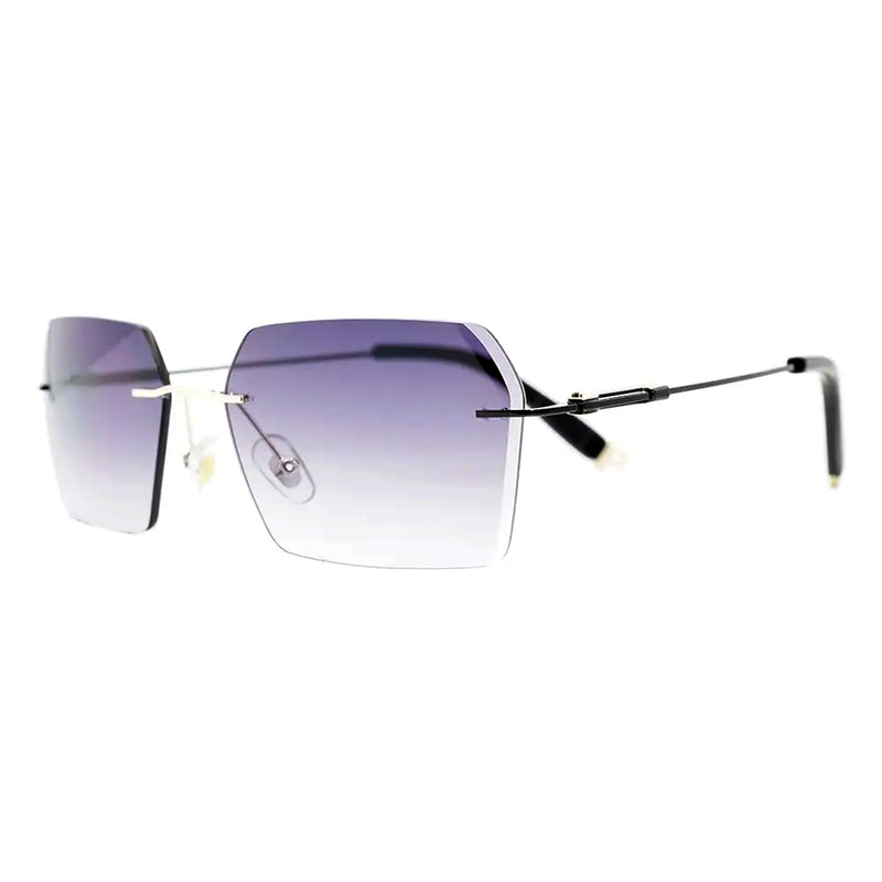 Rimless Square Sunglasses 9256-zoom-