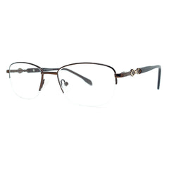Half Rim Butterfly Glasses 9909