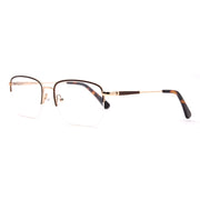 Square Half-Rim Glasses 7463