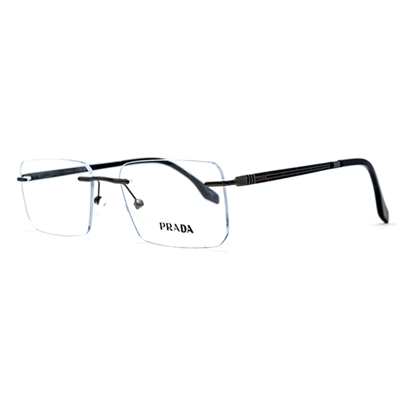 Prada Rimless Glasses 9370-zoom-