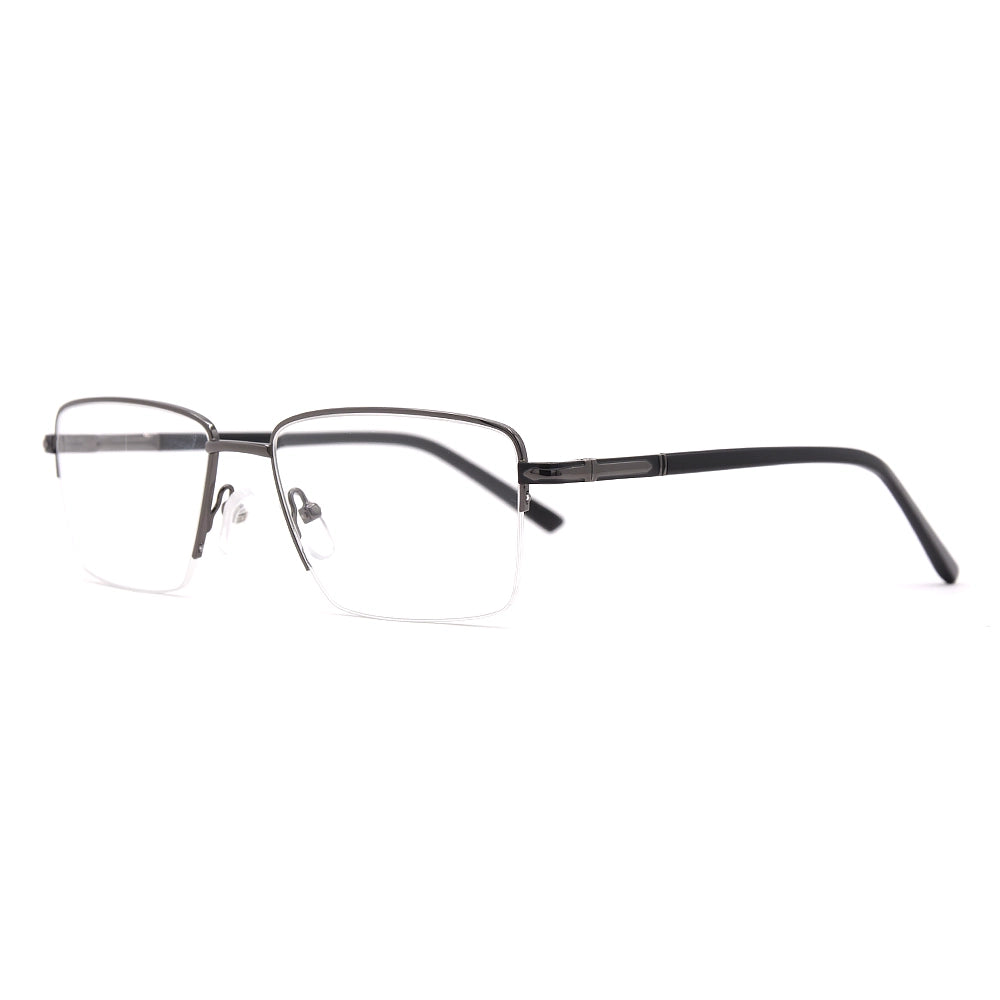 Square Half-Rim Glasses 7492-zoom-3