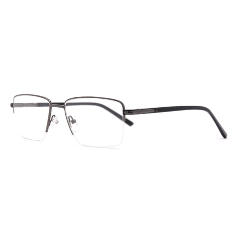 Square Half-Rim Glasses 7492