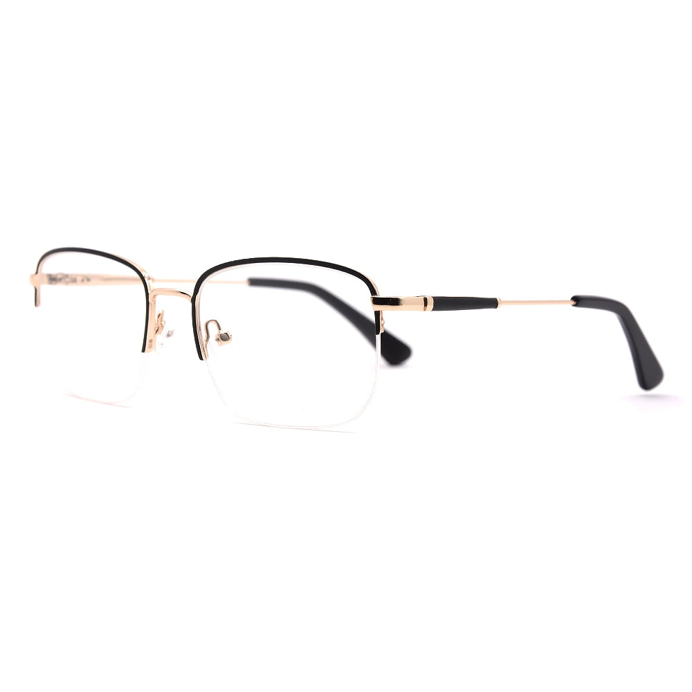 Square Half-Rim Glasses 7456-zoom-3