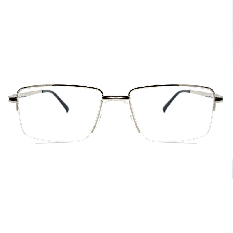 Square Half-Rim Glasses 9509-zoom-