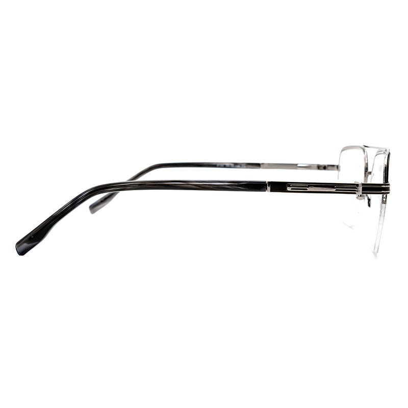 Aviator Half-Rim Glasses 9500-zoom-