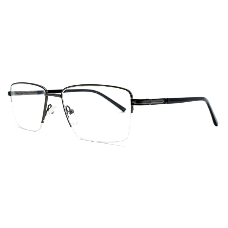 Square Half-Rim Glasses 9507-zoom-