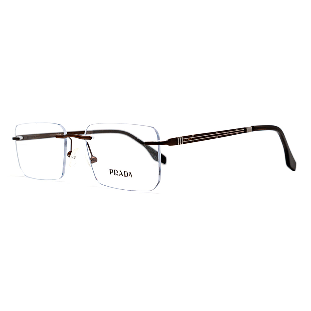 Prada Rimless Glasses 9372-zoom-3