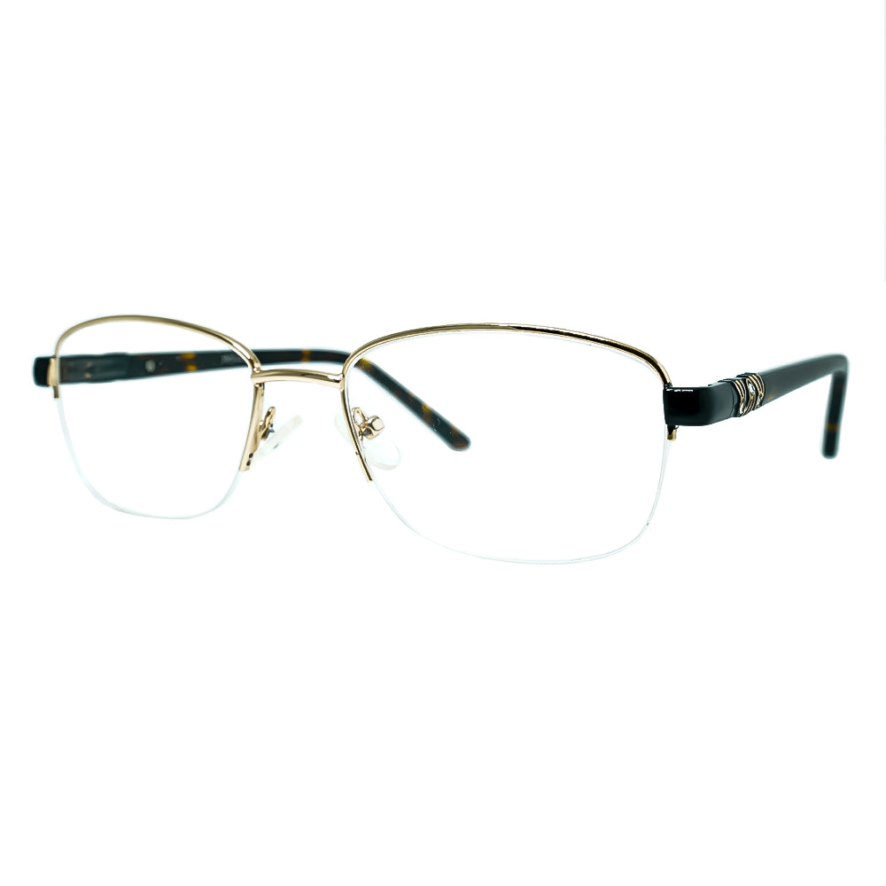 Half Rim Butterfly Glasses 9901