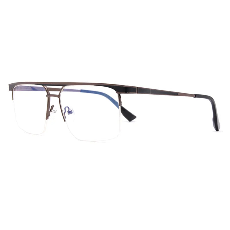 Aviator Half-Rim GLaases 8490-zoom-