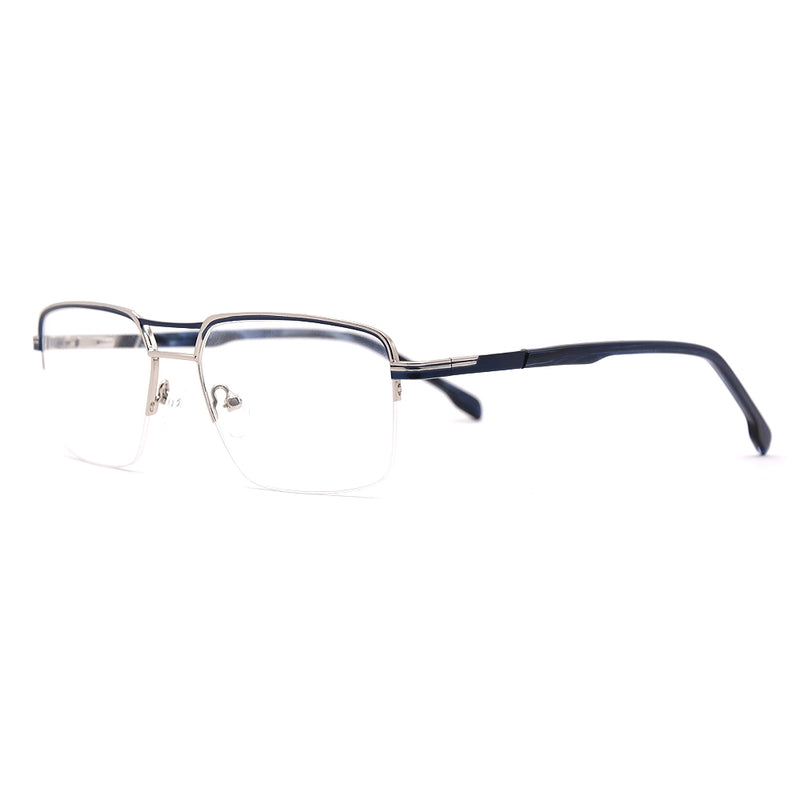 Aviator Half-Rim Glasses 7464-zoom-