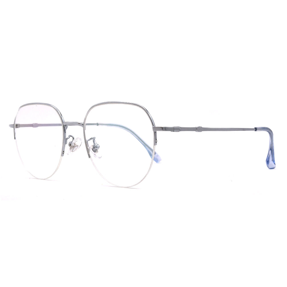 Square Half-Rim Glasses 7794-zoom-3