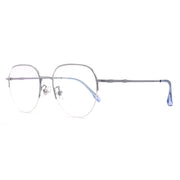 Square Half-Rim Glasses 7794
