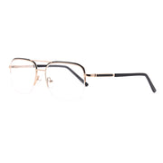 Aviator Half-Rim Glasses 7437