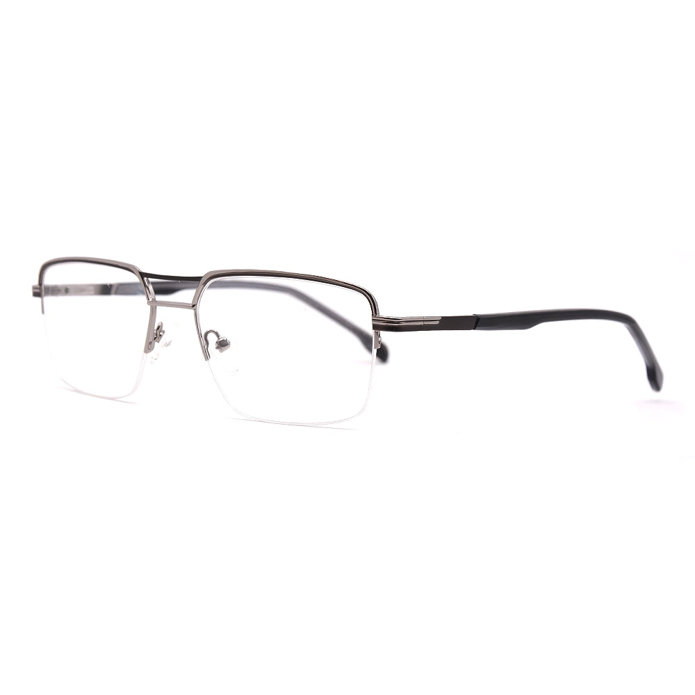 Aviator Half-Rim Glasses 7453-3