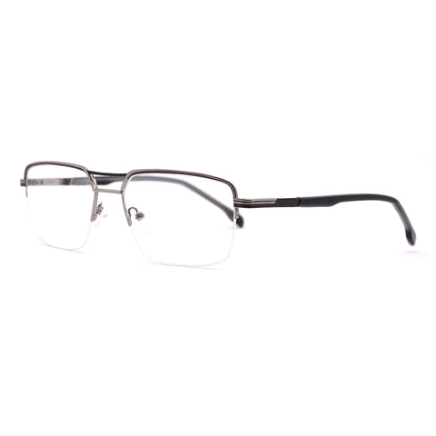 Aviator Half-Rim Glasses 7453 Get Free Anti-Glare Swiss-Coating Lenses