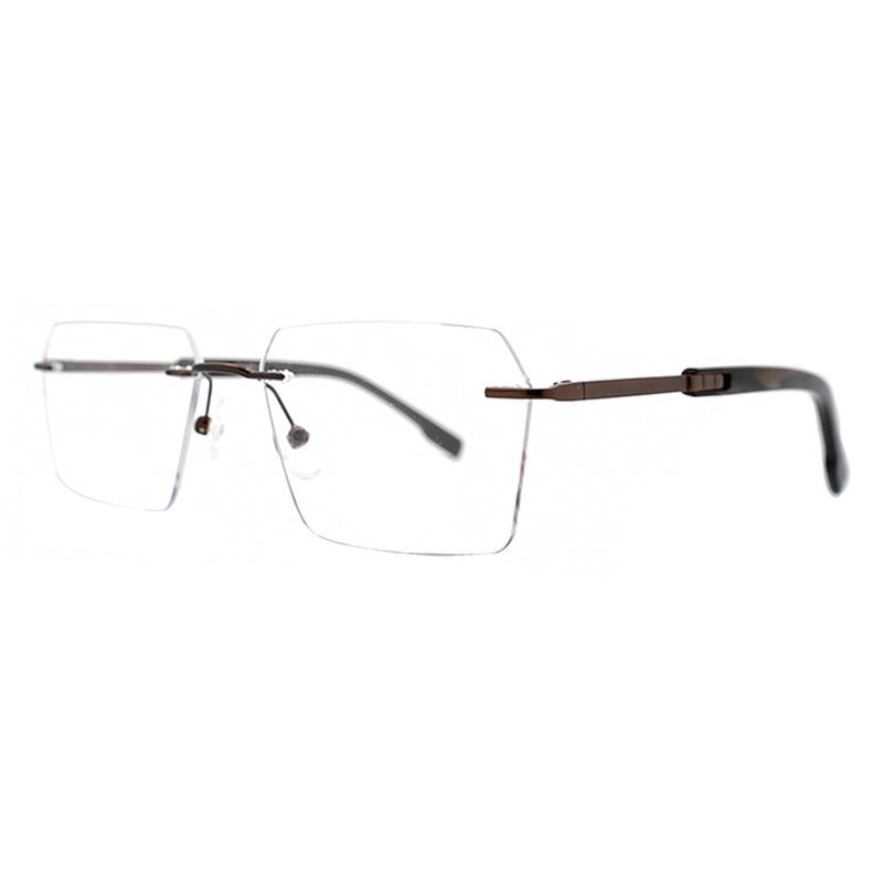 Rimless Glasses 9980-zoom-