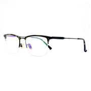 Titanium Half-Rim Glasses 7939