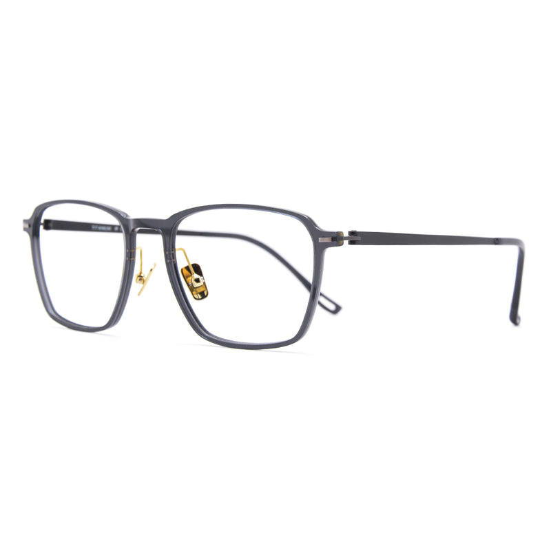 Titanium Square Glasses 7932-zoom-