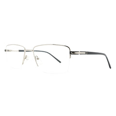 Half-Rim Square Glasses 10043