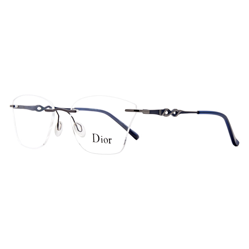 Dior Butterfly Rimless Glasses 8060-zoom-
