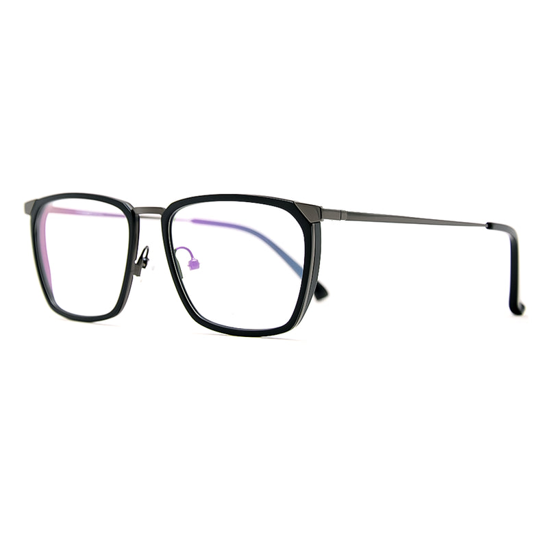 Titanium Square Glasses 7899-zoom-