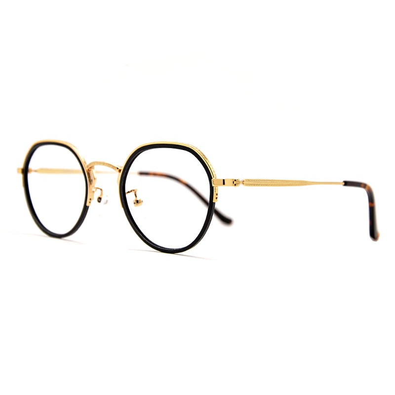 Titanium Round Glasses 7905-zoom-