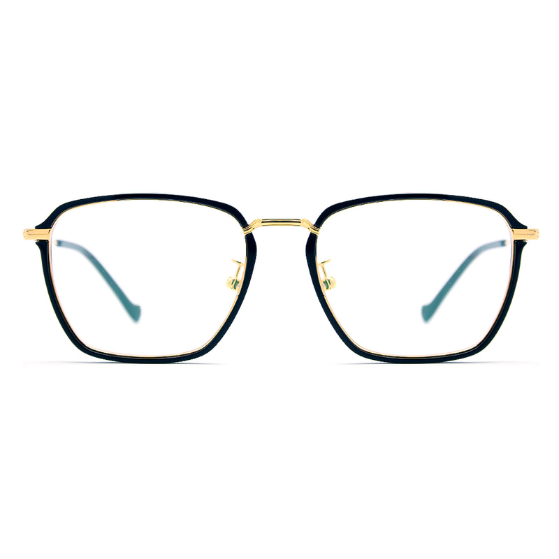 Titanium Square Glasses 7900-zoom-
