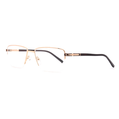 Square Half-Rim Glasses 7479