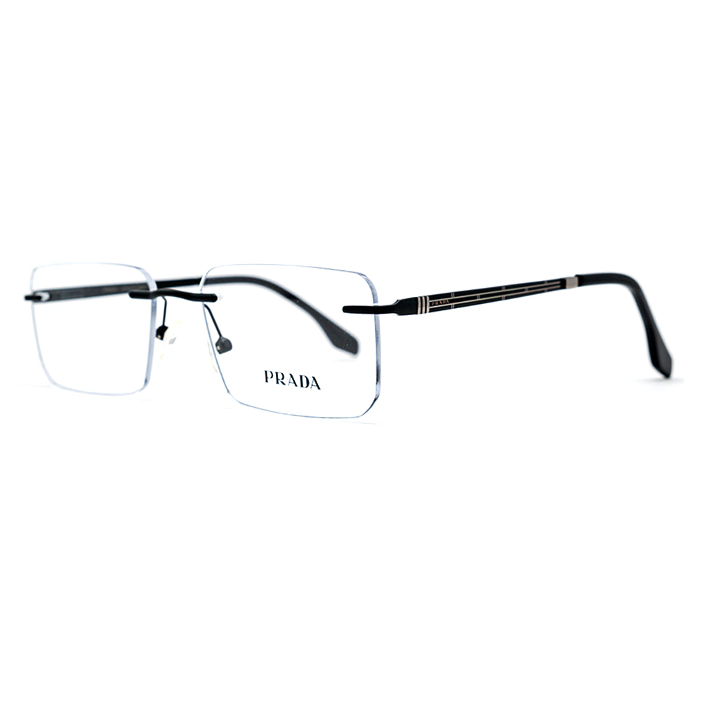 Prada Rimless Glasses 9369-zoom-3