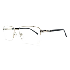 Square Half-Rim Glasses 9511