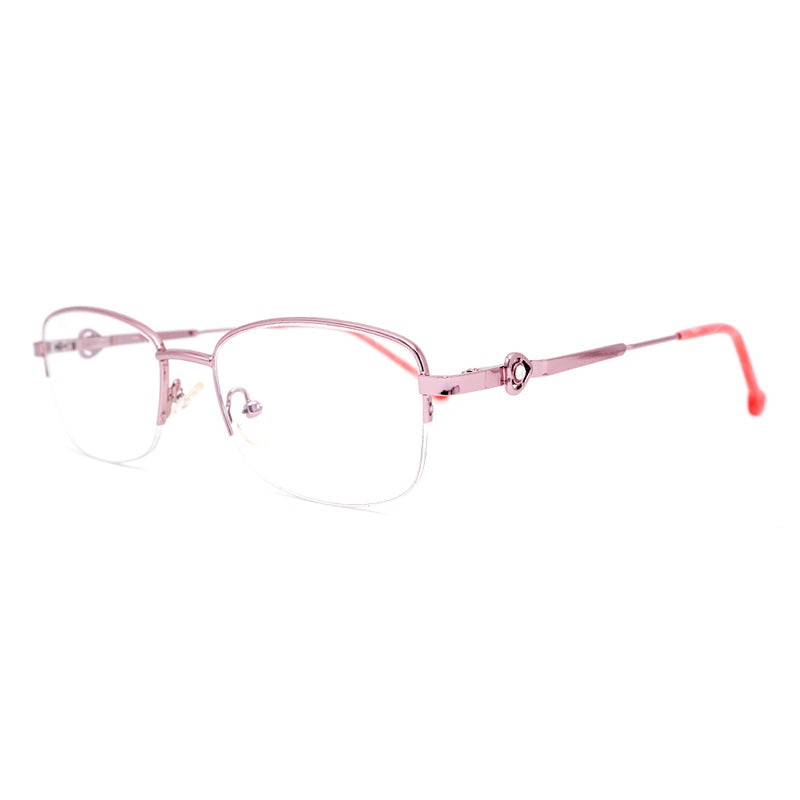 Half Rim Square Glasses 9527-zoom-