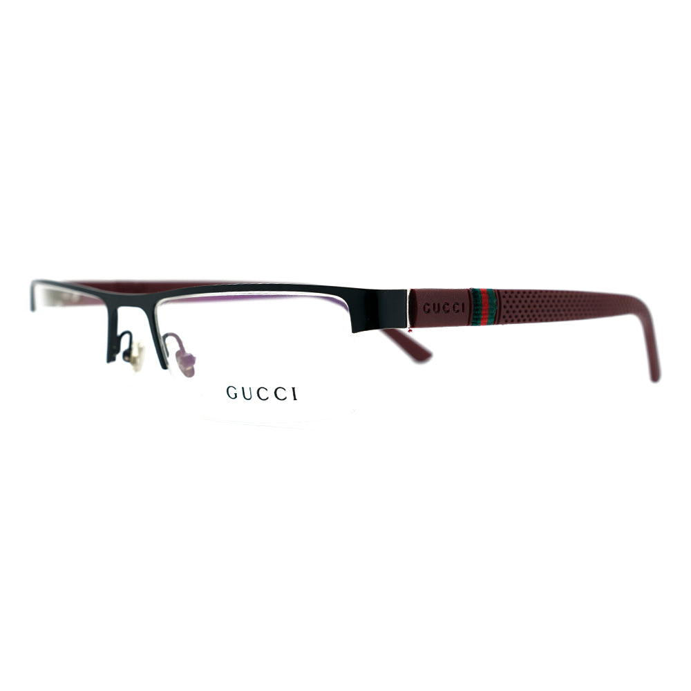 Gucci Half-Rim Glasses 9566