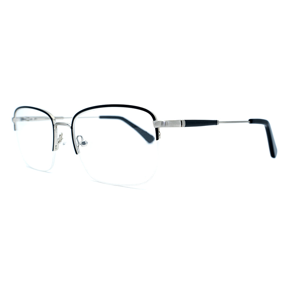 Hafl-Rim Glasses 9518