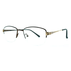 Half Rim Butterfly Glasses 9900