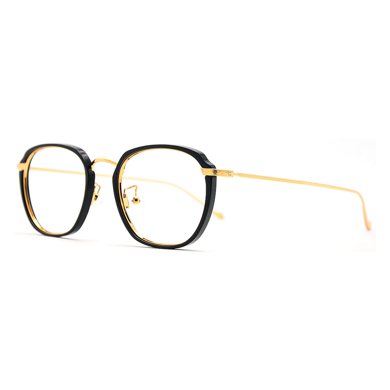 Titanium Square Glasses 7912-zoom-