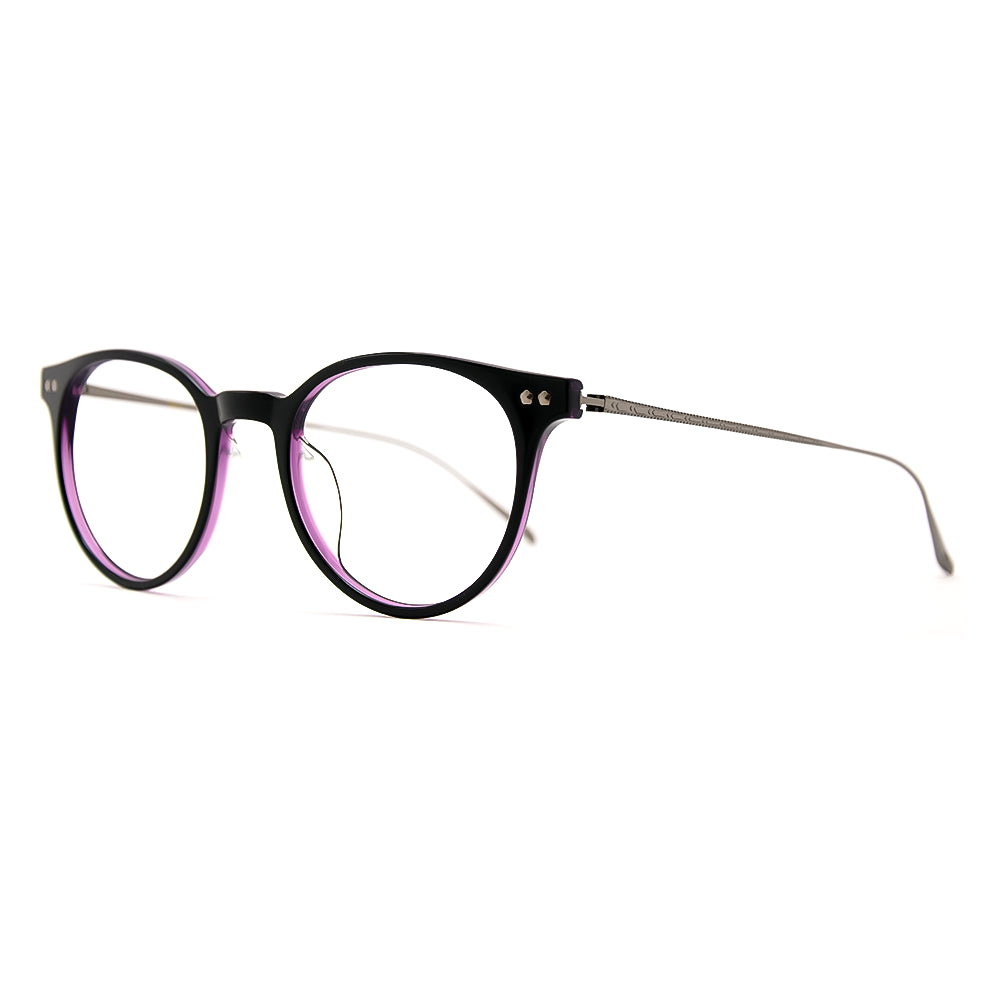 Lightweight & Durable Round Glasses 7909-3