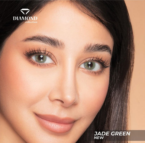 Bella Diamond Jade Green-Diamond Aseel Collection