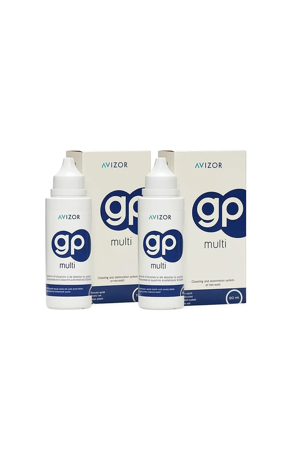 Avizor GP Multi Pack of 2 – 120ml x 2 – Advanced Care for Rigid Gas Permeable Lenses-zoom-1